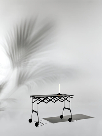 Goodnight Battery Table Lamp Titanium