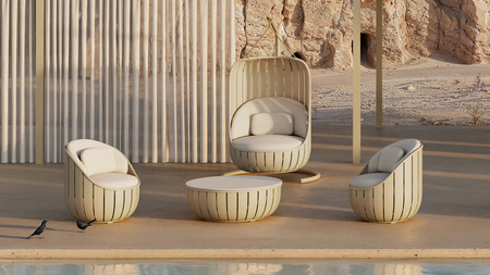 Gandiablasco Arena Round Coffee Table Ø90 cm