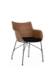 Q/Wood Soft Chair Dark Wood Black FSC™