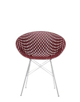 Smatrik Chair Plum-Chrome