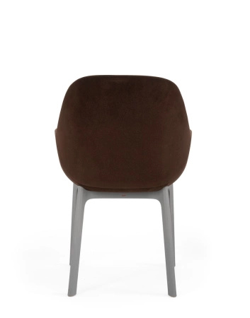Clap Aquaclean Armchair Gray Brown