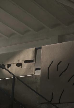 Nanimarquina Chillida Gravitación Tinta 1991 Carpet