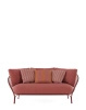 Hiray Sofa Rdzawy Ceglasty