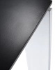  Four Rectangular 223x79 cm Aluminum Table Black