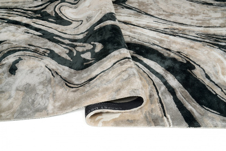 Carpet Decor Blur Black Handmade Collection