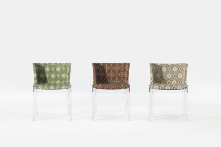 Mademoiselle Rubelli Chair Transparent Cream