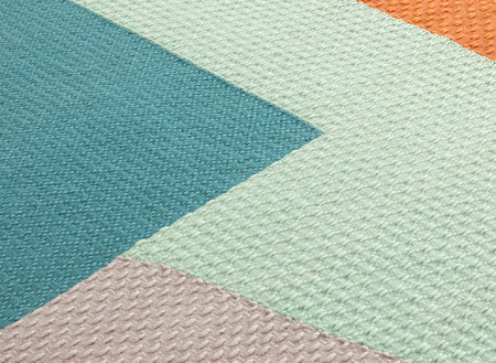 Gan Weave Space Hopper Rug Blue