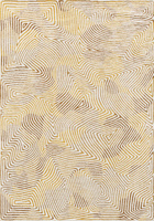 Louis de Poortere Coral Yellow Hippy Carpet 9799