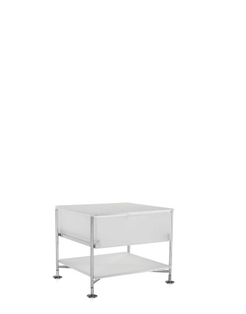 Mobil 1 Drawer With Feet Dresser White