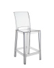 One More Please 65 cm Hocker Transparent