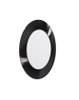 All Saints Mirror Black