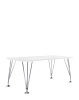 Max 160x80 cm White Chrome Table