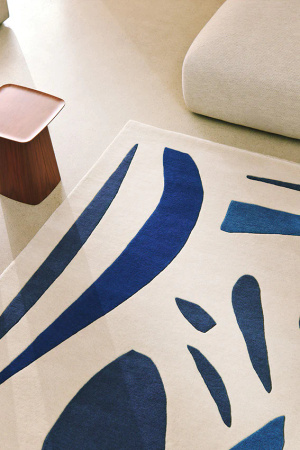 Toulemonde Bochart Alpha Bleu Carpet