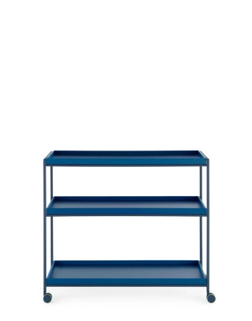 Trays 80 cm x 40 cm Trolley Blue