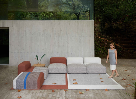 Gan Mangas Outdoor R1 White Carpet