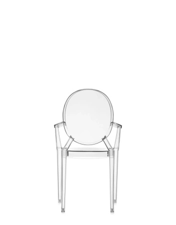 Loulou Ghost School Chair Transparent