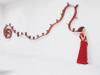 Bookworm 11 Book Shelves 5.2m Red
