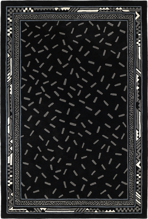 Toulemonde Bochart Trasimene Noir carpet