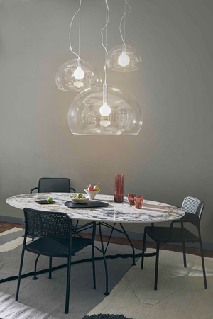 Big FL/Y Mat Lampa Wisząca Brązowy