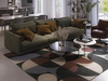 Carpet Decor Deco Blue Copper