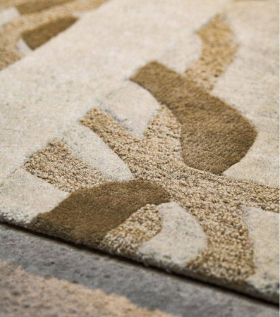 Toulemonde Bochart Lianes Naturel carpet