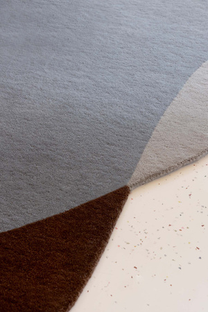 Brink&Campman Element Chad Brown-Blue Carpet 087705