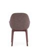 Clap Tissue Shirley Armchair Burgundy Brickwork