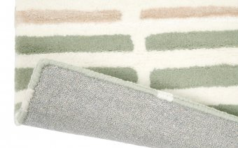 Florence Broadhurst Tortoiseshell Stripe Jade Carpet 039808