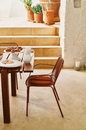 Hiray Side Table Stolik Rdzawy
