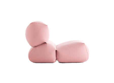 Siedzisko Gan Grapy Soft Pink Cotton