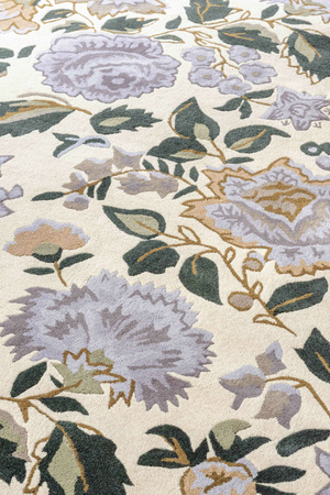 Laura Ashley Wendling Floral Heather Purple Carpet 083104