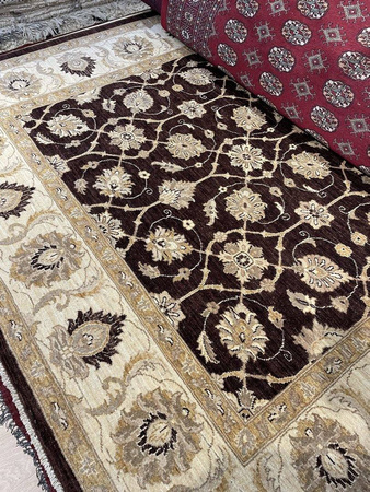 Ziegler brown wool carpet 732748 238 x 300