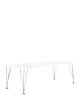 Max 190x90 cm White Chrome Table