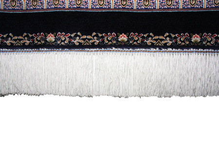 Iran Ghom Harir Silk Carpet 150x230 79691