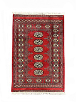 Pakistan Bokhara Wool Carpet 111013 077 x 121