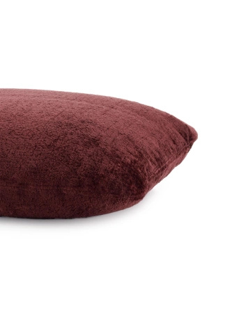 K-Waiting Cushions Chenille Poduszka Bordowy