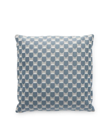 Cushion Outdoor Liberty Obi Check 48x48 cm Pillow Blue