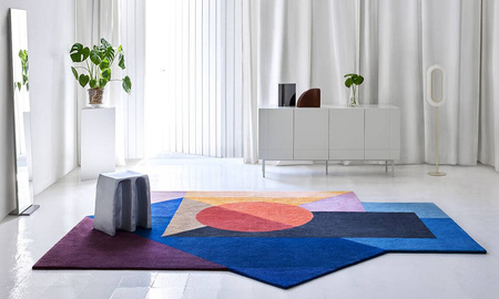 Gan Zoe Kubb Multi rug