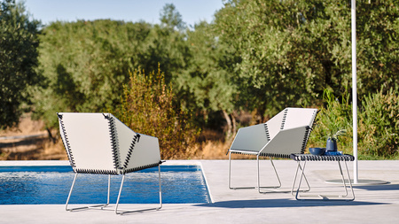 Gandiablasco Textile Club Armchair