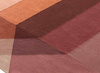 Gan Diamond Orange-Wine Outdoor Carpet