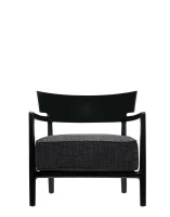 Cara Armchair Black Anthracite