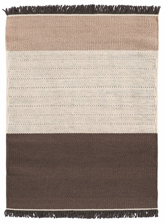 Nanimarquina Tres Stripes Chocolate Carpet