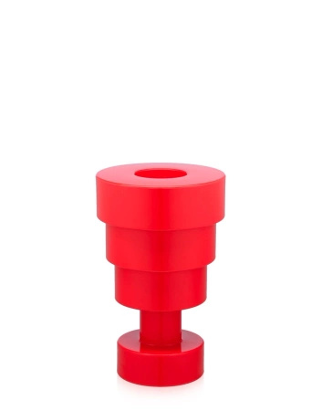Calice Vase Red