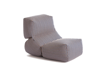 Gan Grapy Outdoor Soft Deco Seat Orange