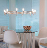 Lampa Wisząca Nemo Crown Plana Minor Czarny Platerowany