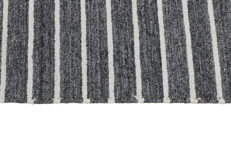 Dywan Rezas Nouveau Stripes Dark Grey/White