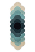 Dywan Orla Kiely Optical Flower Teal 061207