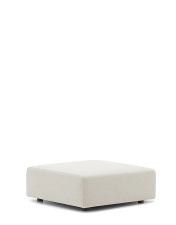 Plastics Outdoor Puff White