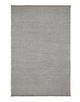 K-Lim Anthracite Carpet with Beige Tassels 240x360