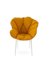 Alice's Flowers Pillow Yellow